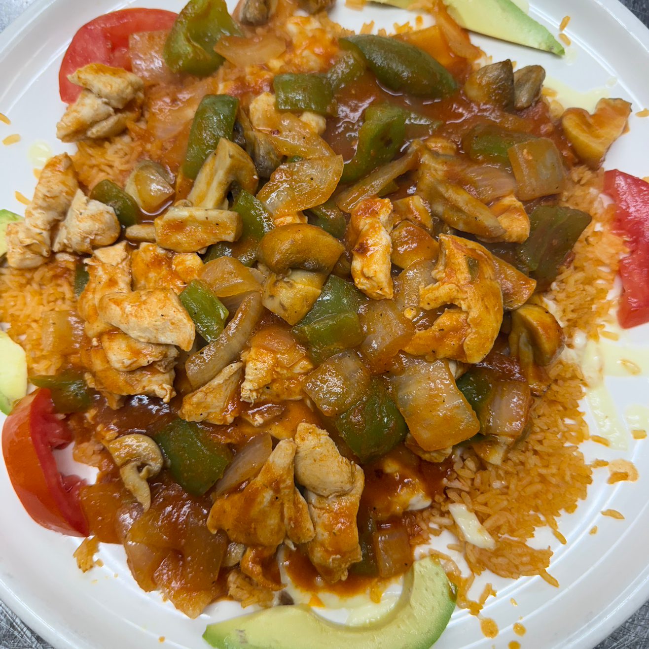 Arroz Con Pollo.
