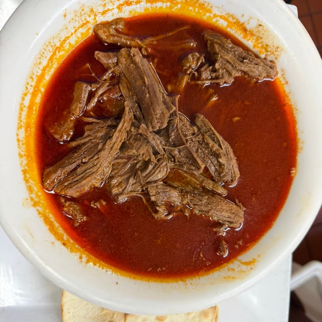 Plato Birria.