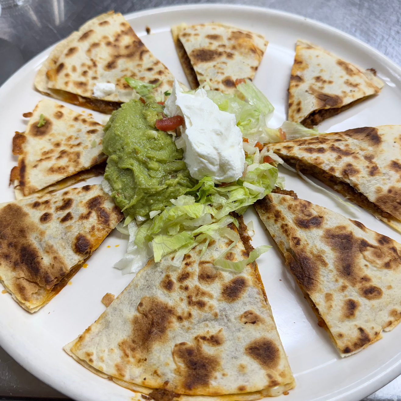 Quesadilla Sincronizada Grilled Chicken.