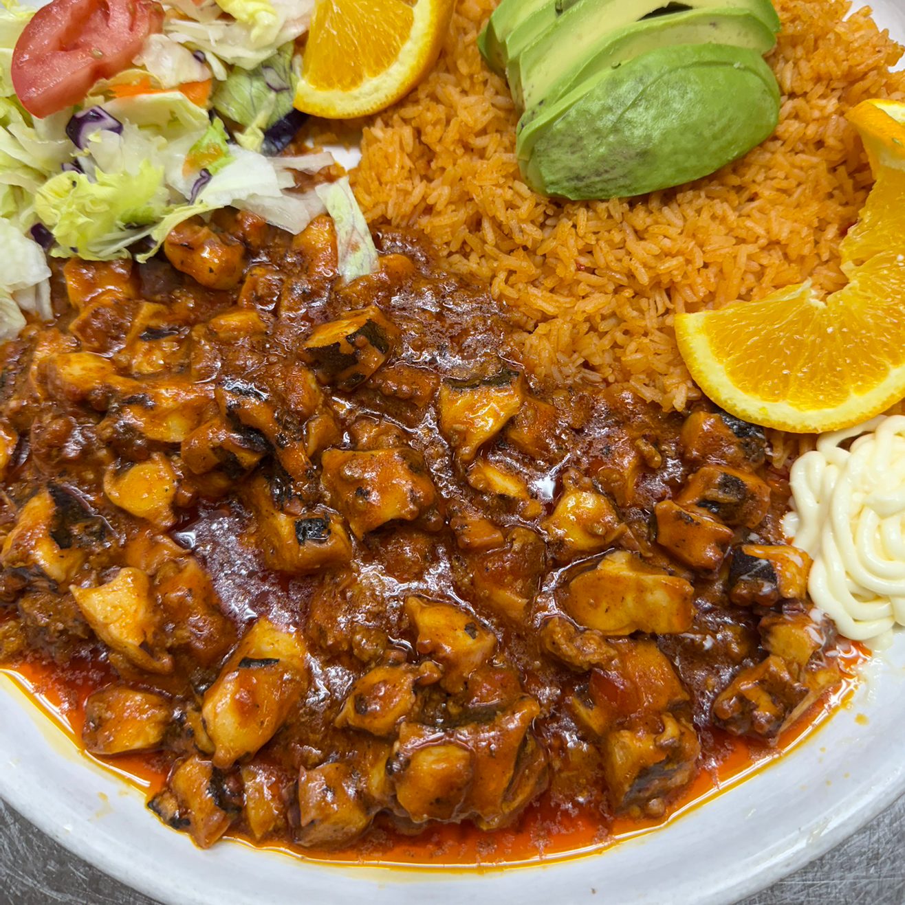 Pulpo A La Diabla.