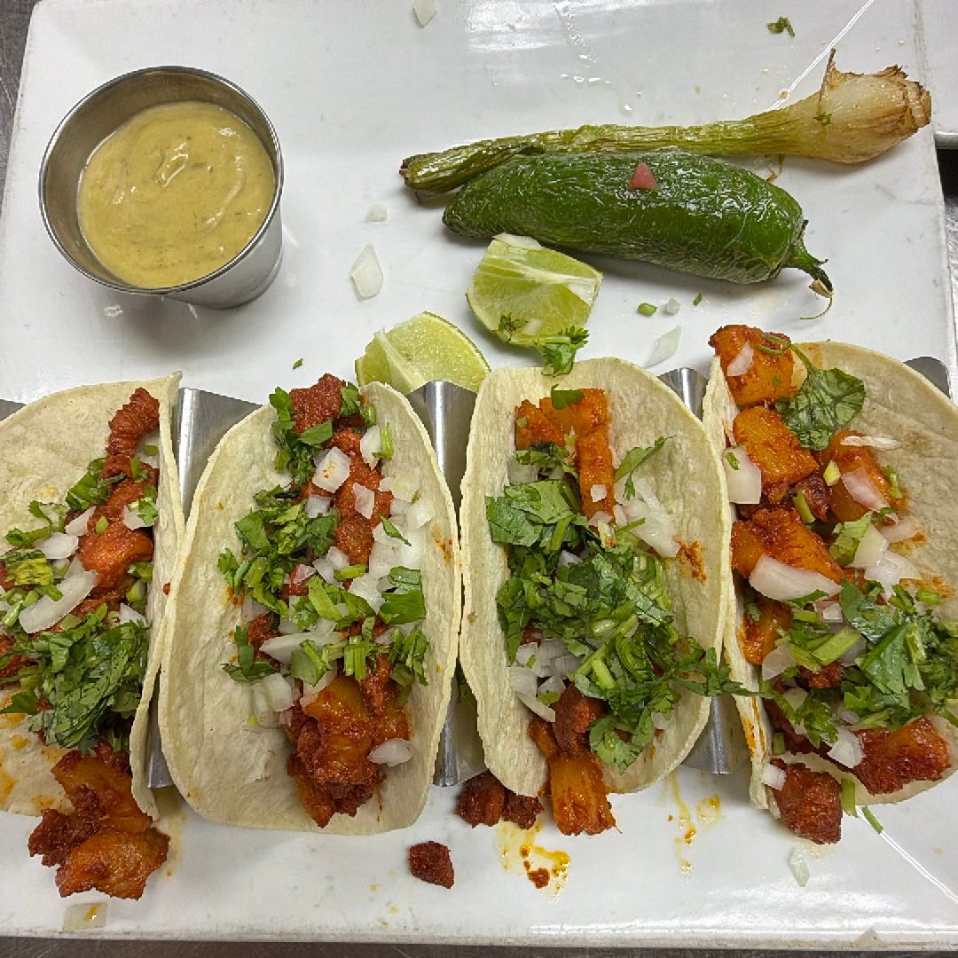 Tacos Al Pastor.