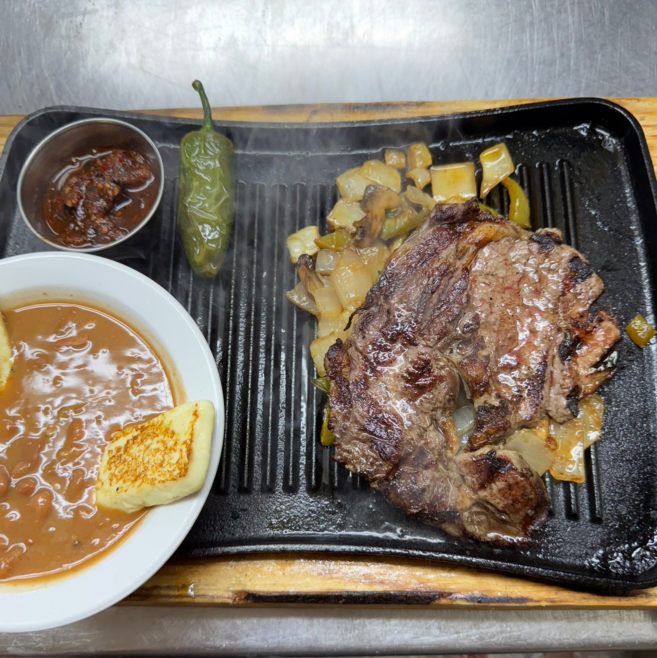 Rib Eye Asado.