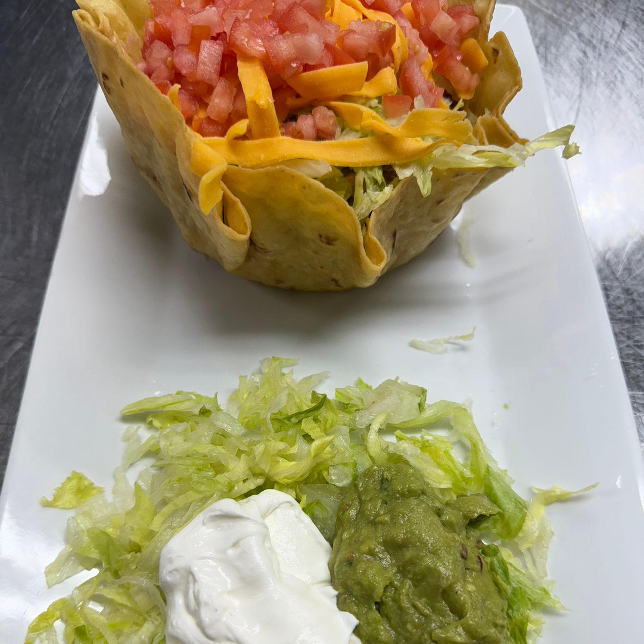 DLX Taco Salad.