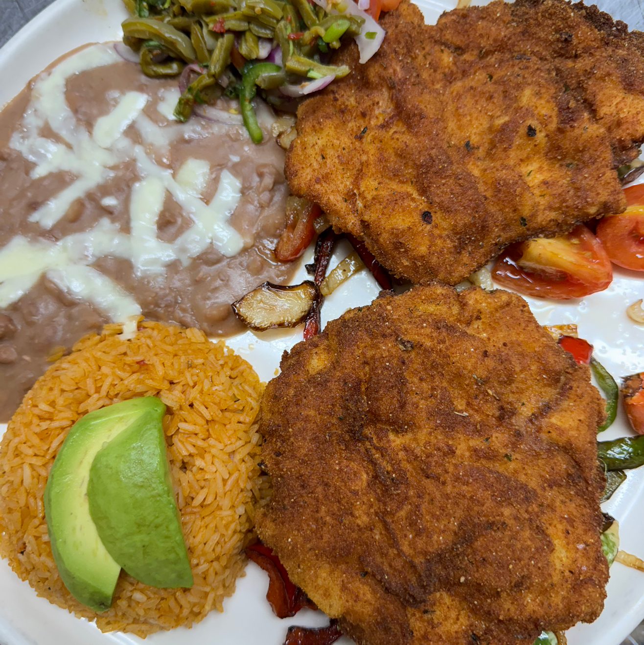 Milanesa Chicken.