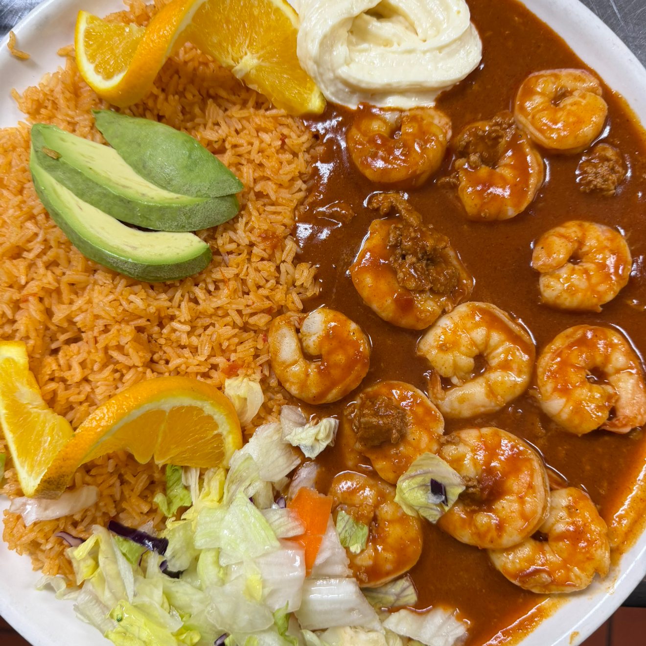 Camarones A La Diabla.