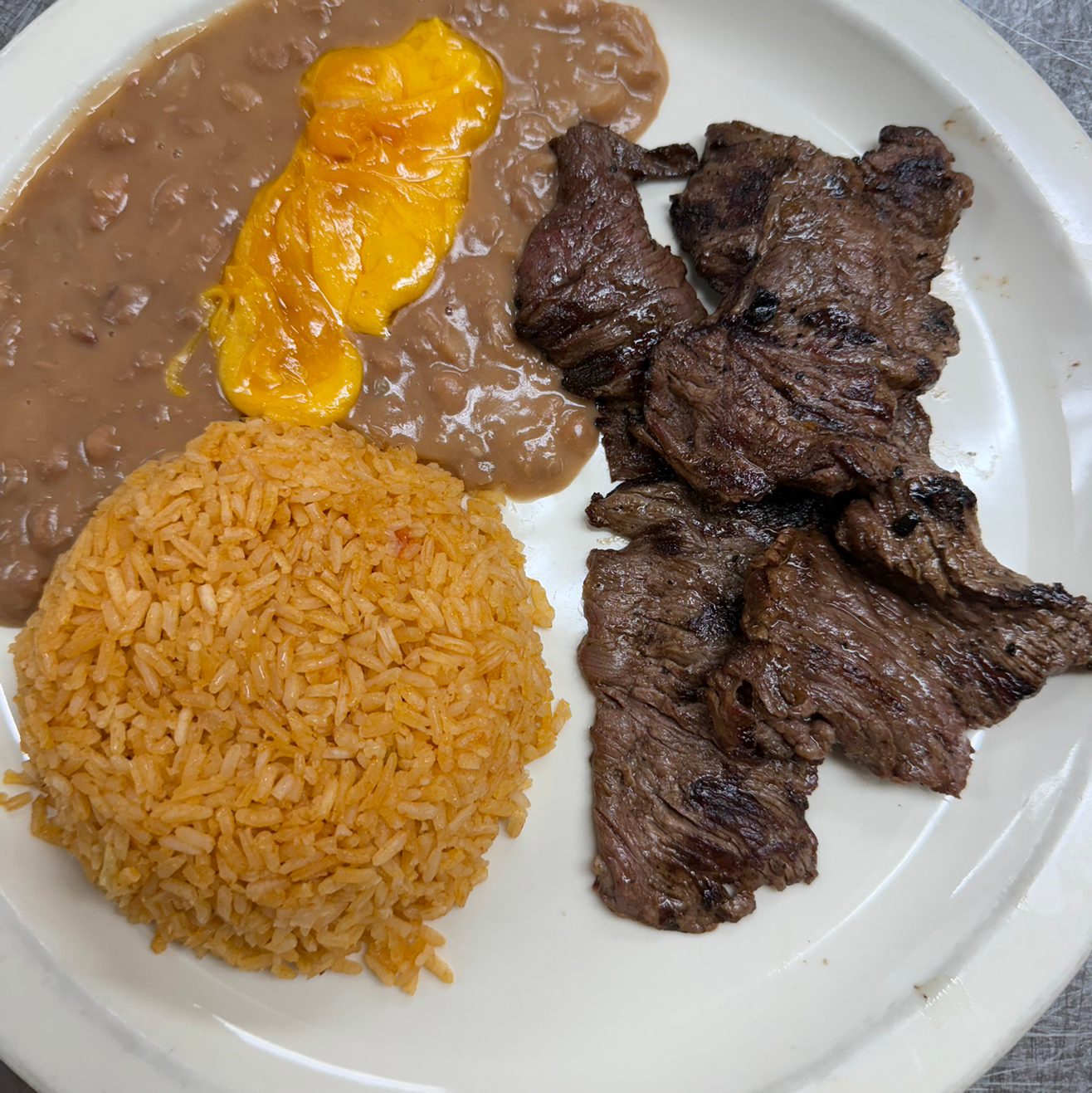 (K) Carne Asada.