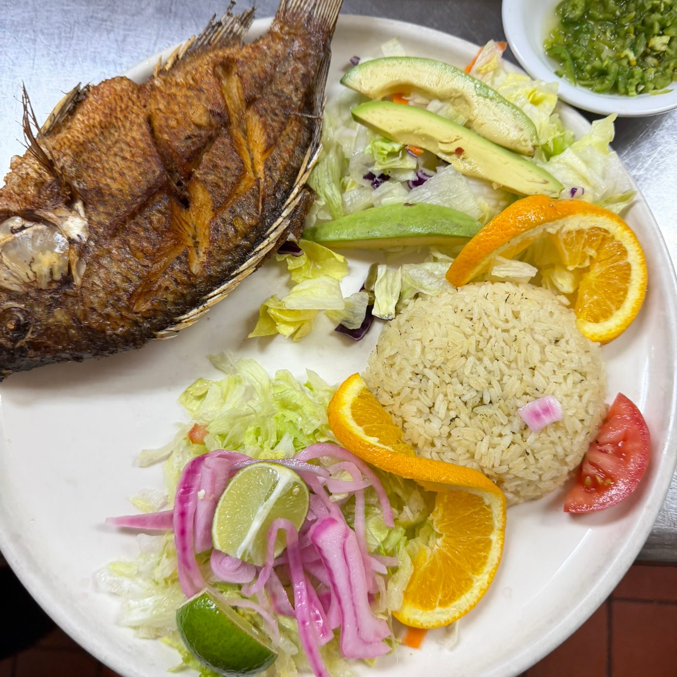 Mojarra Frita.