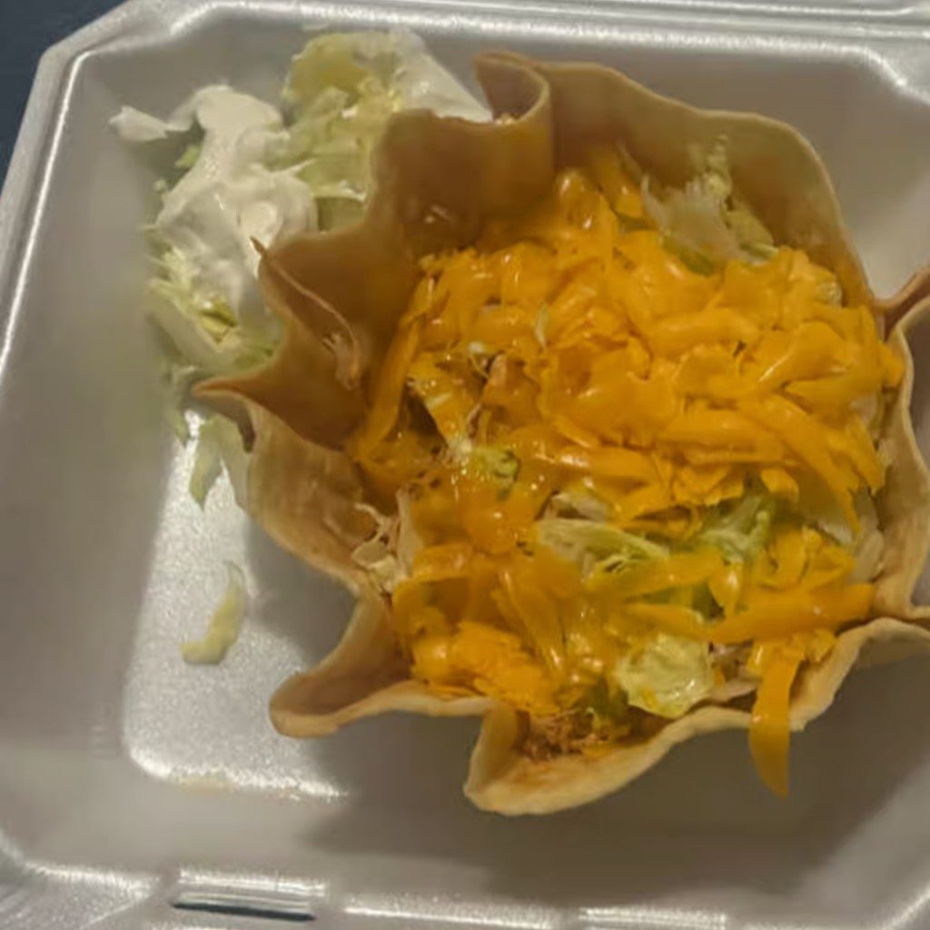 DLX Taco Salad.