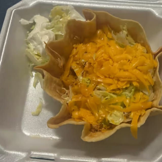 DLX Taco Salad.