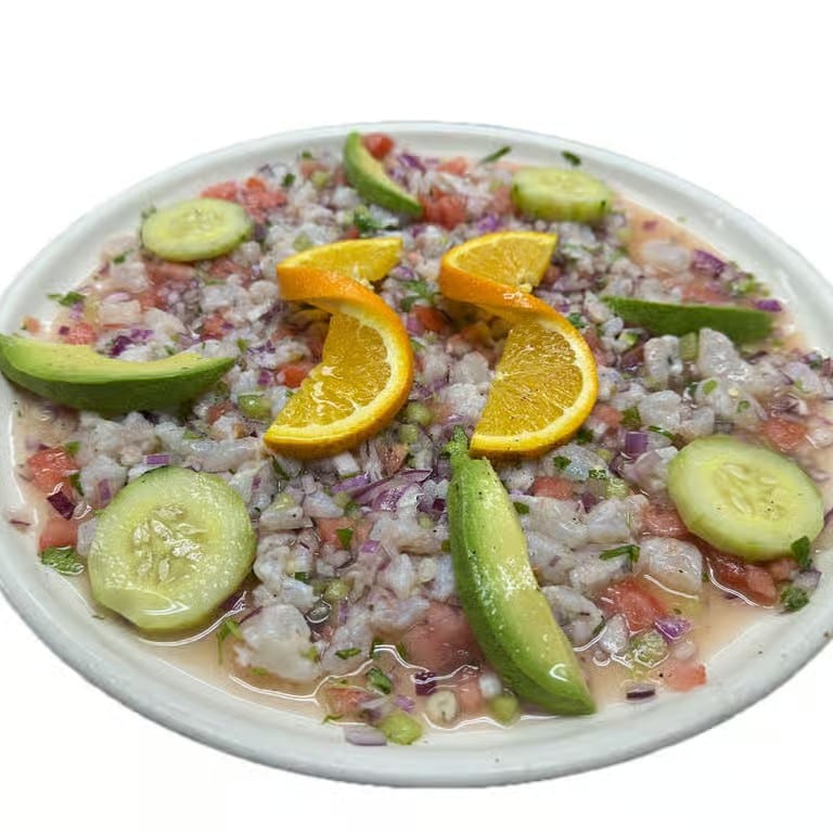 Ceviche Camaron.