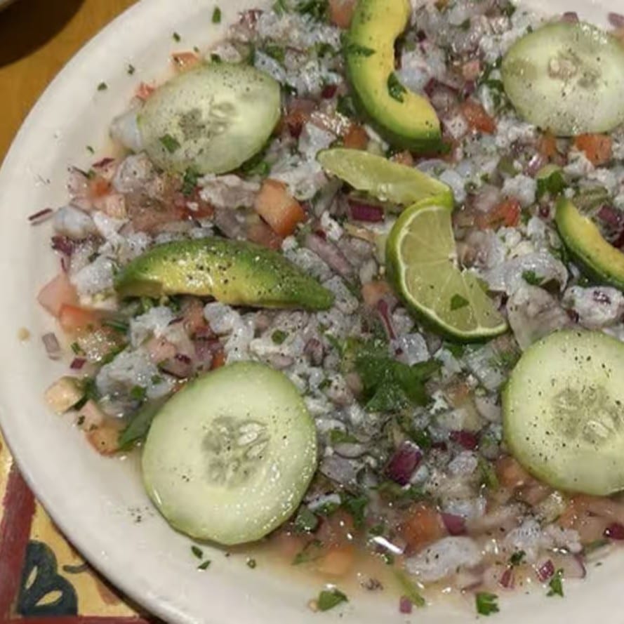 1/2 Ceviche Mixto.