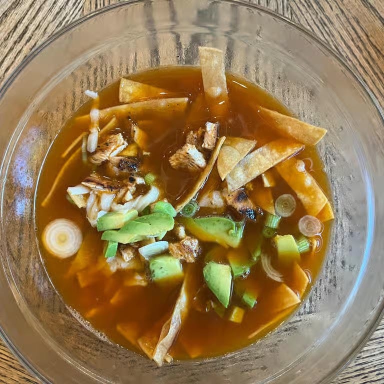 Sopa De Tortilla.