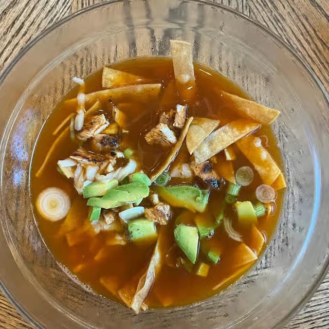 Sopa De Tortilla.