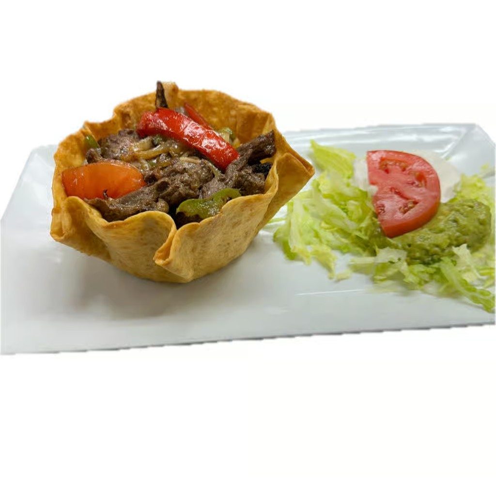 Steak Fajita Salad.