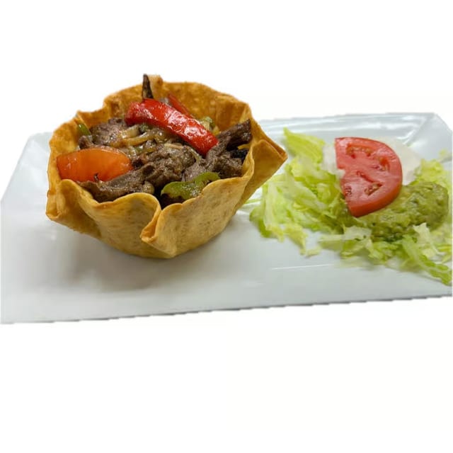 Steak Fajita Salad.