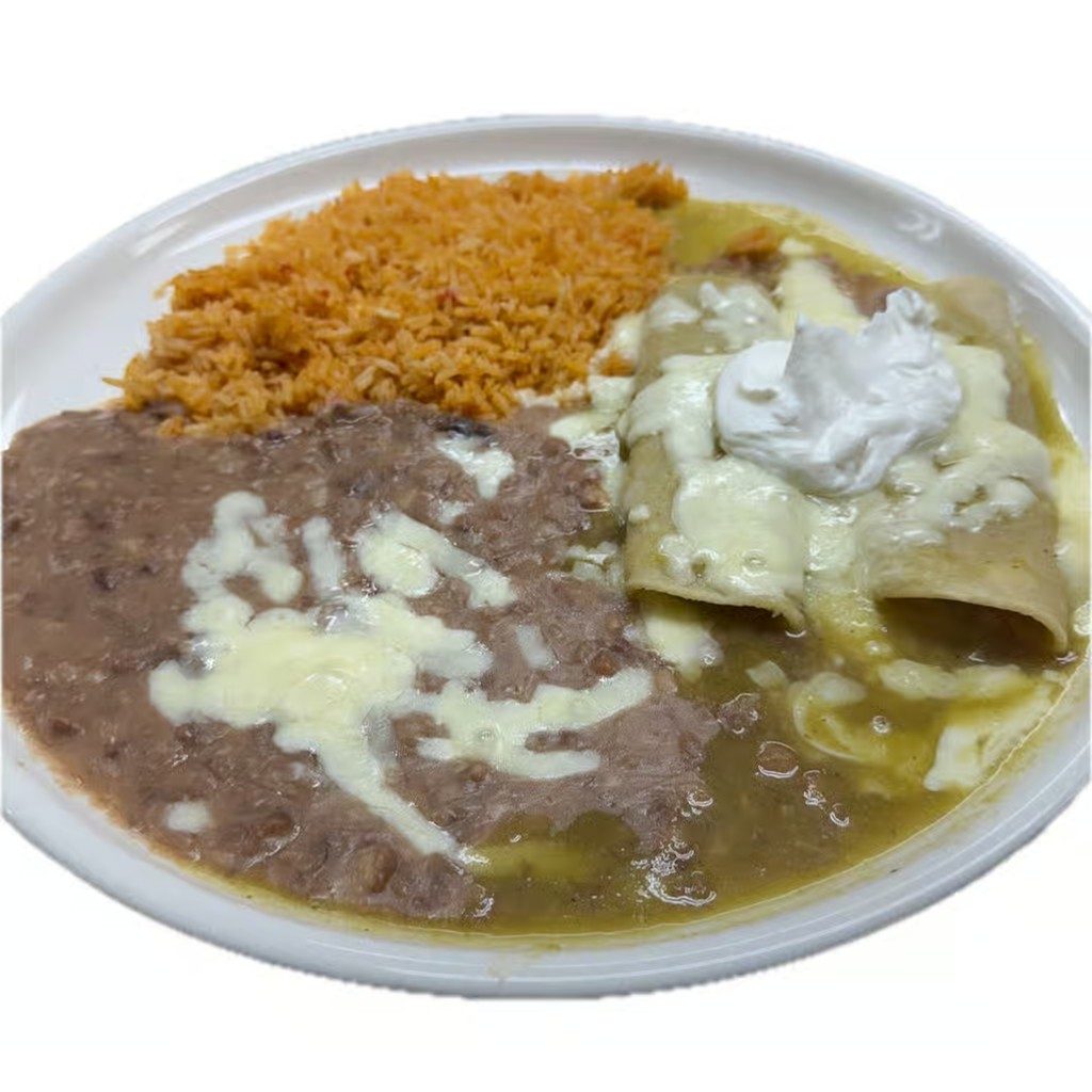 Enchiladas Suizas.