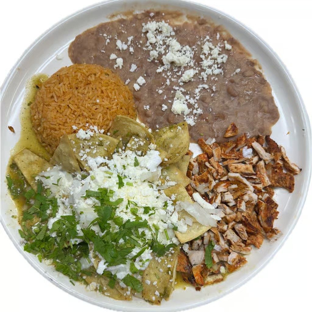 Chilaquilas Grill Chicken.