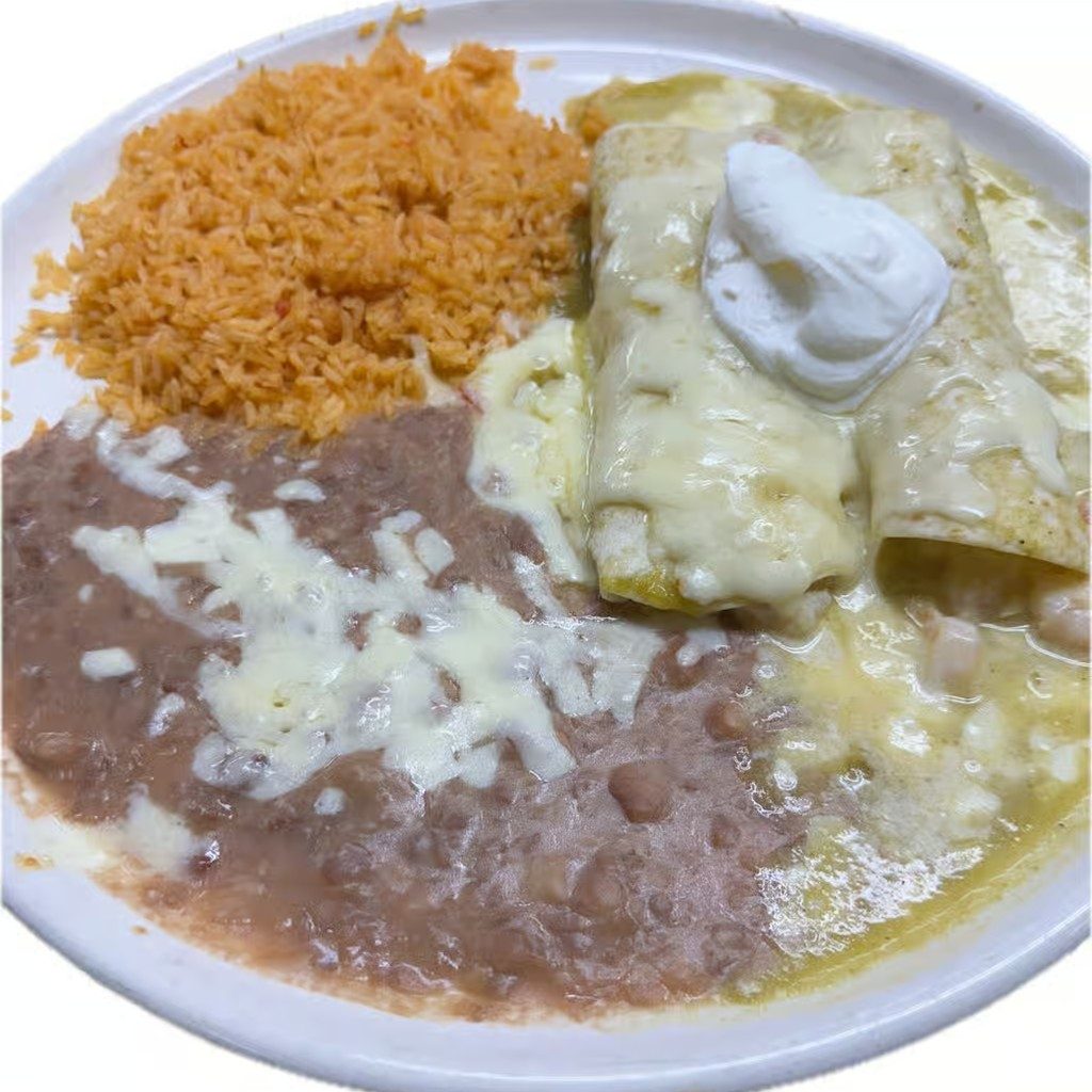 Enchiladas De Camaron.